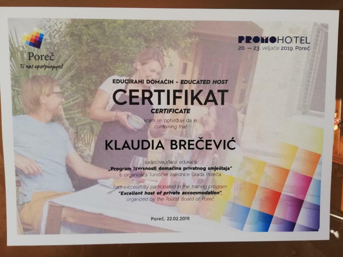 Apartment Kuki Πόρετς Εξωτερικό φωτογραφία